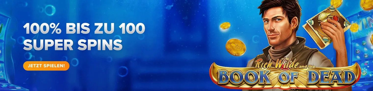 AHTI Games — Super Spins bei der ersten Einzahlung